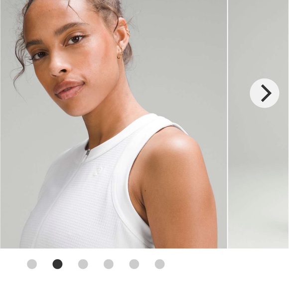 White Lululemon Tennis Dress - Picture 2 of 5